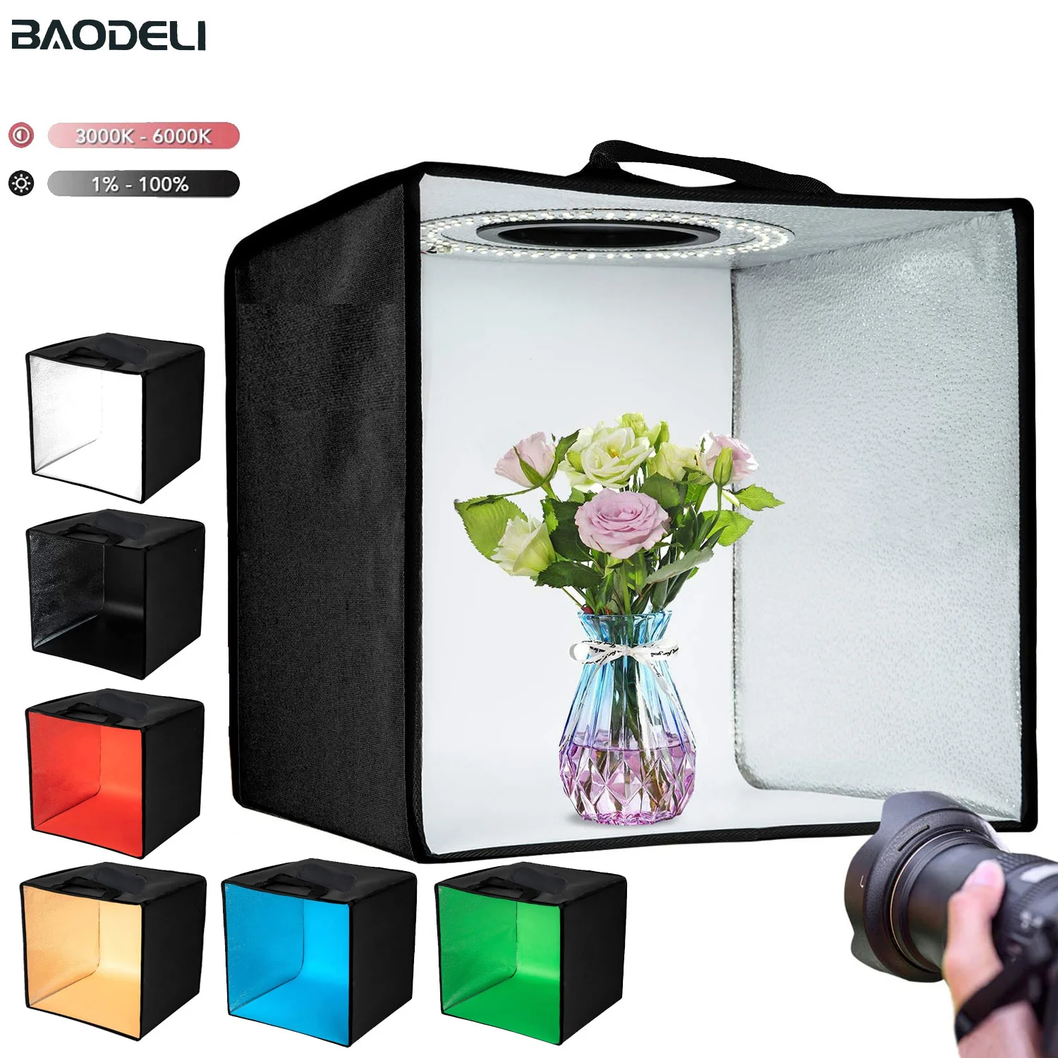 lightbox fleurs